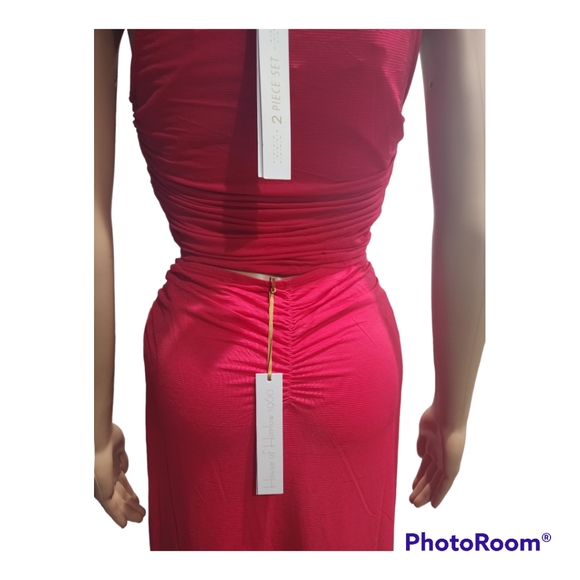 NWT House of Harlow Ruched 2 Pet Set - Picture 4 of 4